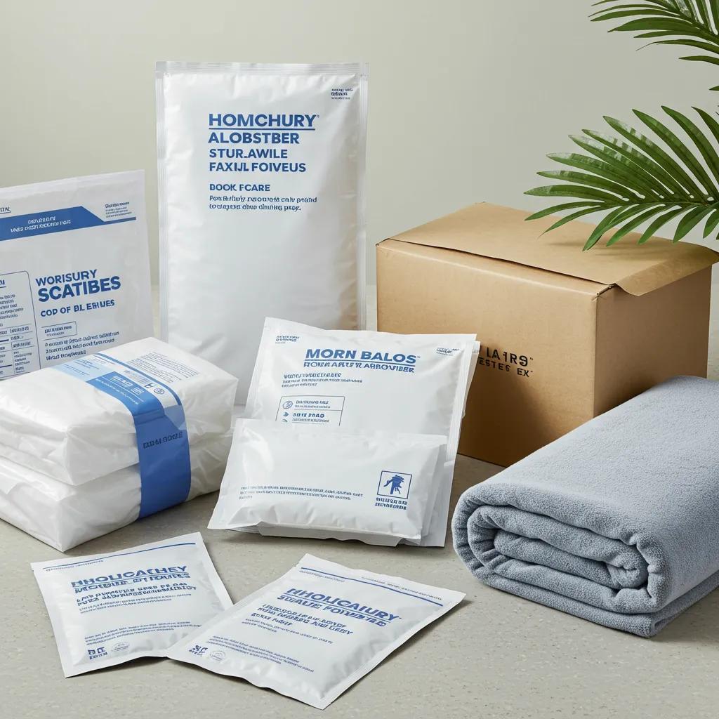 Packing materials for Miami's climate, showcasing strategies to protect belongings from humidity and heat